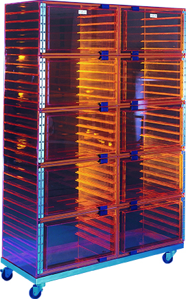 Multiple Cubicle Desiccators